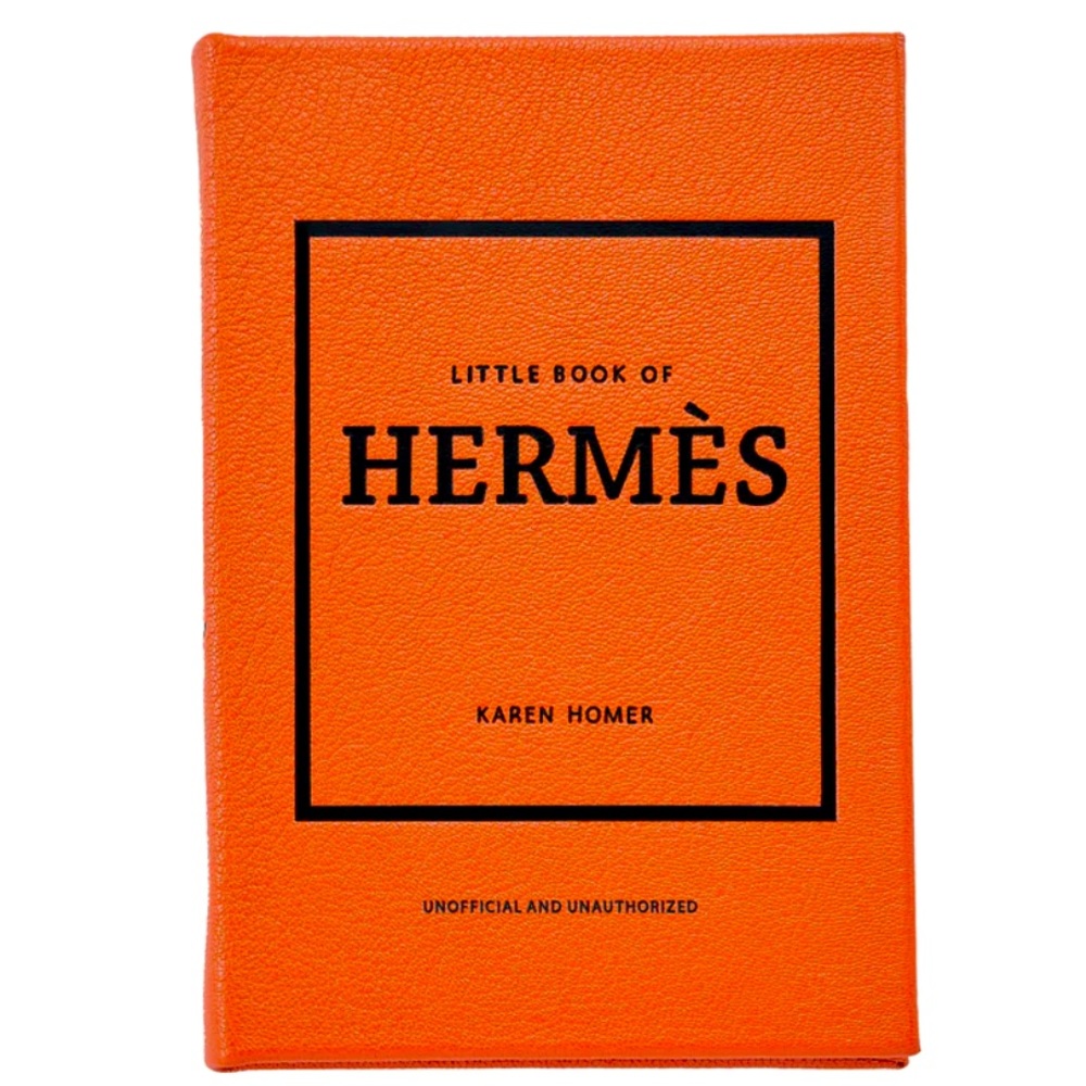 LITTLE BOOK OF HERMÈS~LEATHER BOUND COLLECTOR’S EDITION~NWT 🧡👜😎